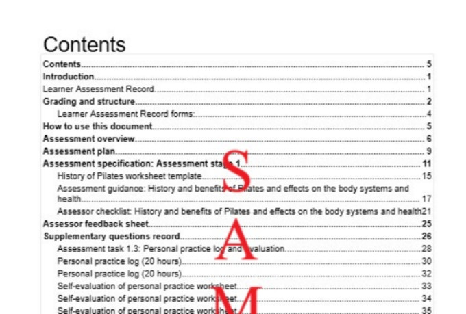 make automated clickable table of contents in word or google docs, formatting